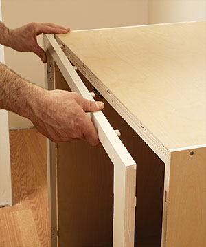 How To Install Cabinets In Tight Spots Fine Homebuilding
