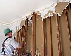 Removing Interior Wall Finishes Fine Homebuilding