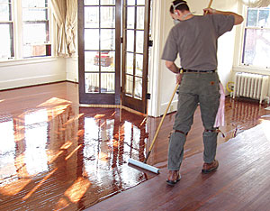 What S The Difference Floor Finish Applicators Fine Homebuilding
