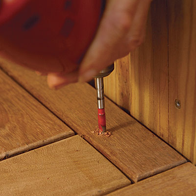 Secure deck boards where hidden fasteners can't reach - Fine Homebuilding